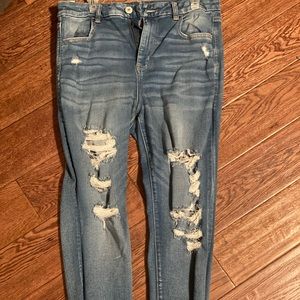 Curvy American eagle hi rise jegging